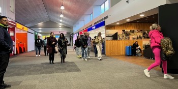 Airport arrivals Queenstown May 2023