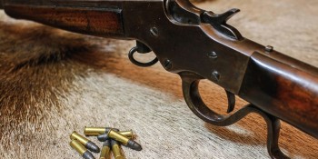 0.22 rifle and ammunition