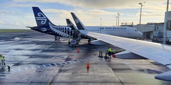 Air NZ christchurch airport