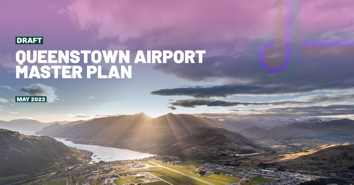 Queenstown Airport 350m growth plan 800,000 more passenger movements