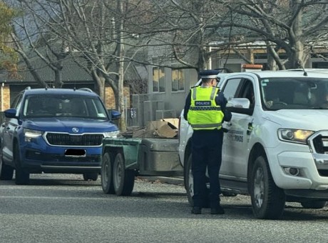 Cromwell cop cleaned