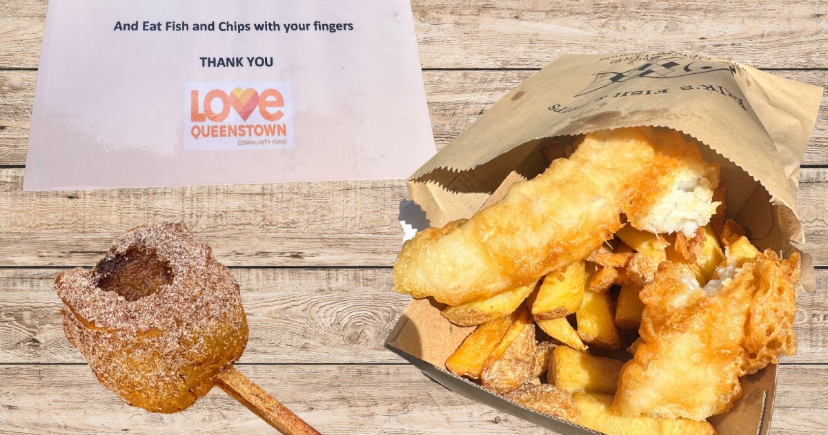 Debbie visits Erik's Fish and Chips Crux Local News Queenstown