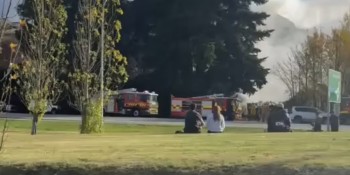 Fire scene grab