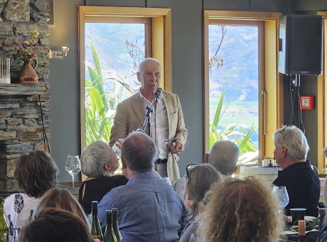 Graeme Sydney anti mine lunch