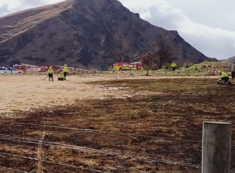 Grass fire Glencoe Rd Sept 22