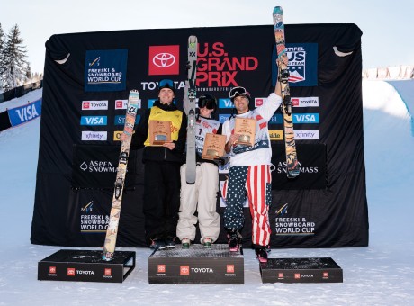 Image One Mens Freeski Halfpipe Podium credit Andrew Wevers FIS Park Pipe.jpg