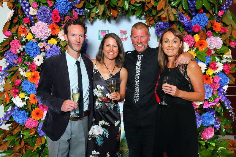 Karl Coombes Jen Parr Craig Carter Bronwyn Carter at the Royal Easter Show Wine Awards