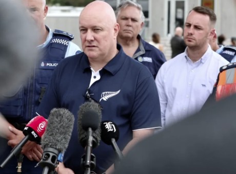 Luxon media on storm deaths