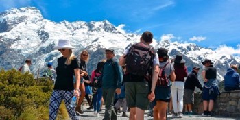 Mount Cook crowds