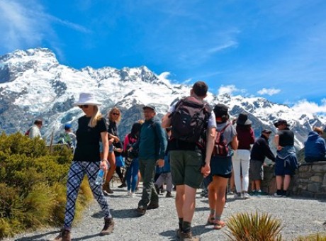 Mount Cook crowds