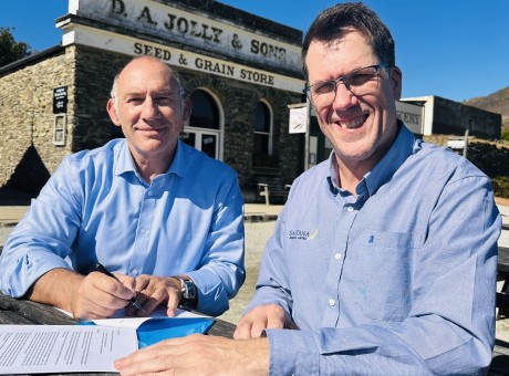 Peter Kelly and Damian Camp