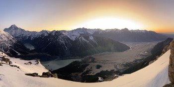 Aoraki Mount cook taken from mueller hut Rob Lewis
