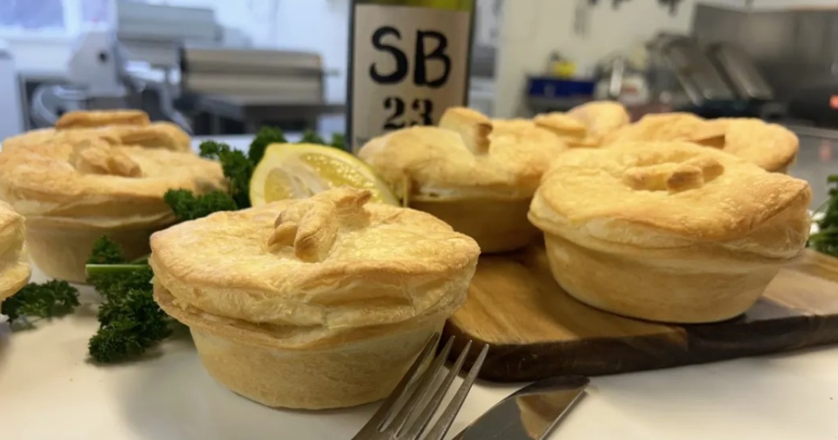 Upper crust Hanmer's 50 crayfish pie Crux Local News Queenstown