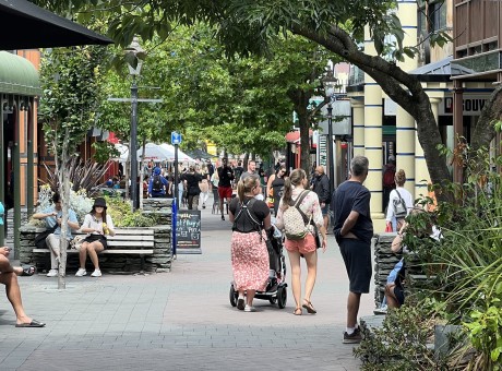 Queenstown Mall busy