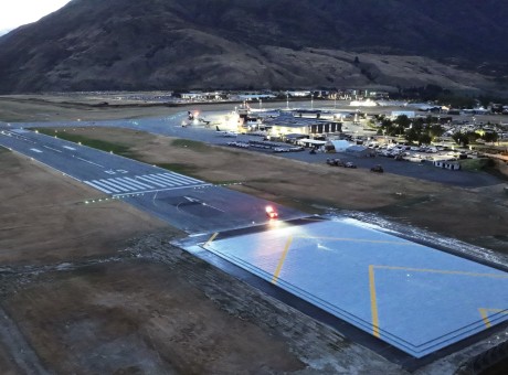 Queenstown airport EMAS system in place