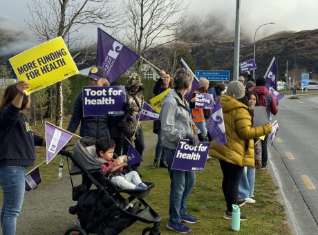 Queenstown nurses strike July 2025