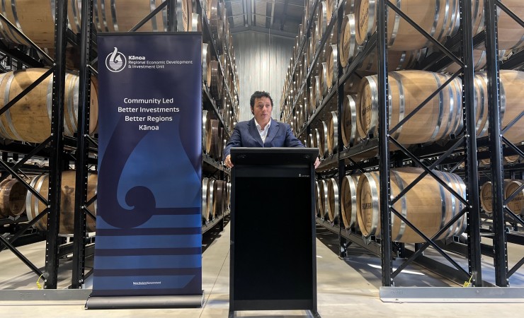 Regional Development Minister Kiri Allan at Scapegrace March 2023