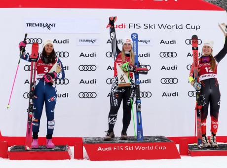 Robsinson Image Two Tremblant GS World Cup Podium credit Stephen Cloutier FIS Alpine World Cup.jpg