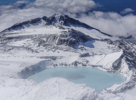Ruapehu ice and snow RNZ