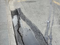 Tar spill Shotover Street