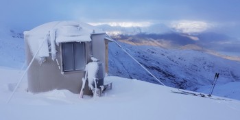 Turk in deep snow feature