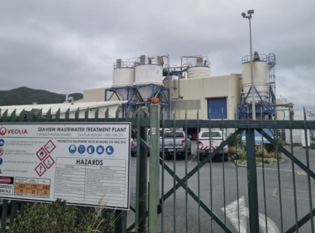 Veolia Seaview plant wellington 