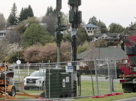 Wanaka cell tower fire