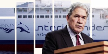 Winston Peters ferries RNZ