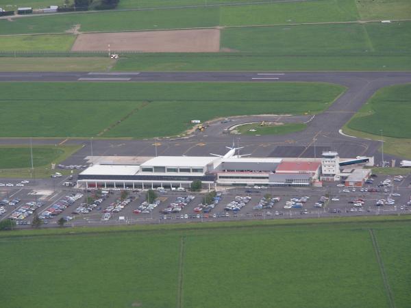 Dunedin Airport From the air