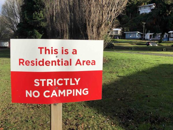 No Camping MR