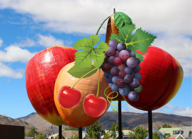 cromwell cherries and grapes