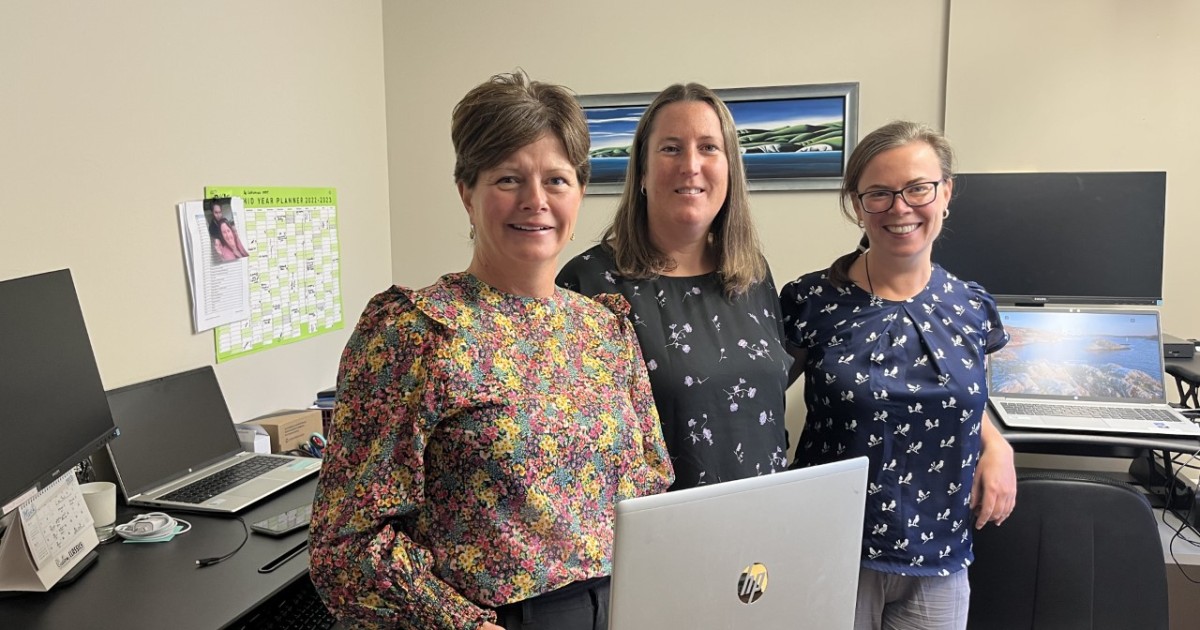 Four new laptops for Otago Community Hospice team Crux Local News