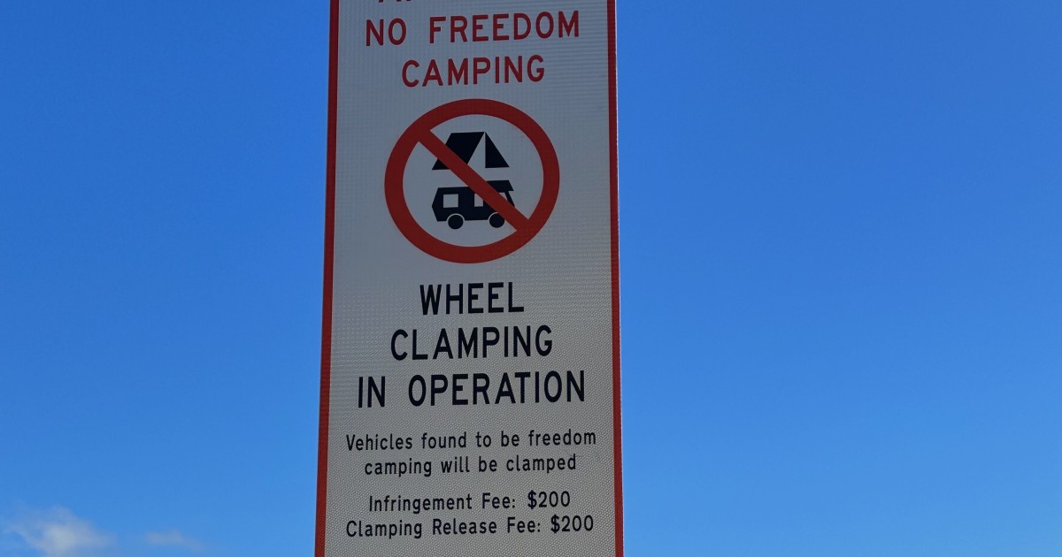 Contest your freedom camping fines Mayor Lewers Crux Local News