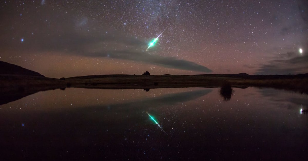 Meteors seem to be raining down on NZ, but why are some bright green ...